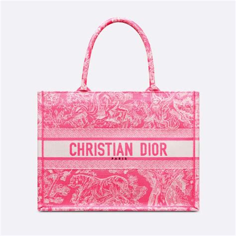 hot pink dior book tote|Dior Book Tote personalized.